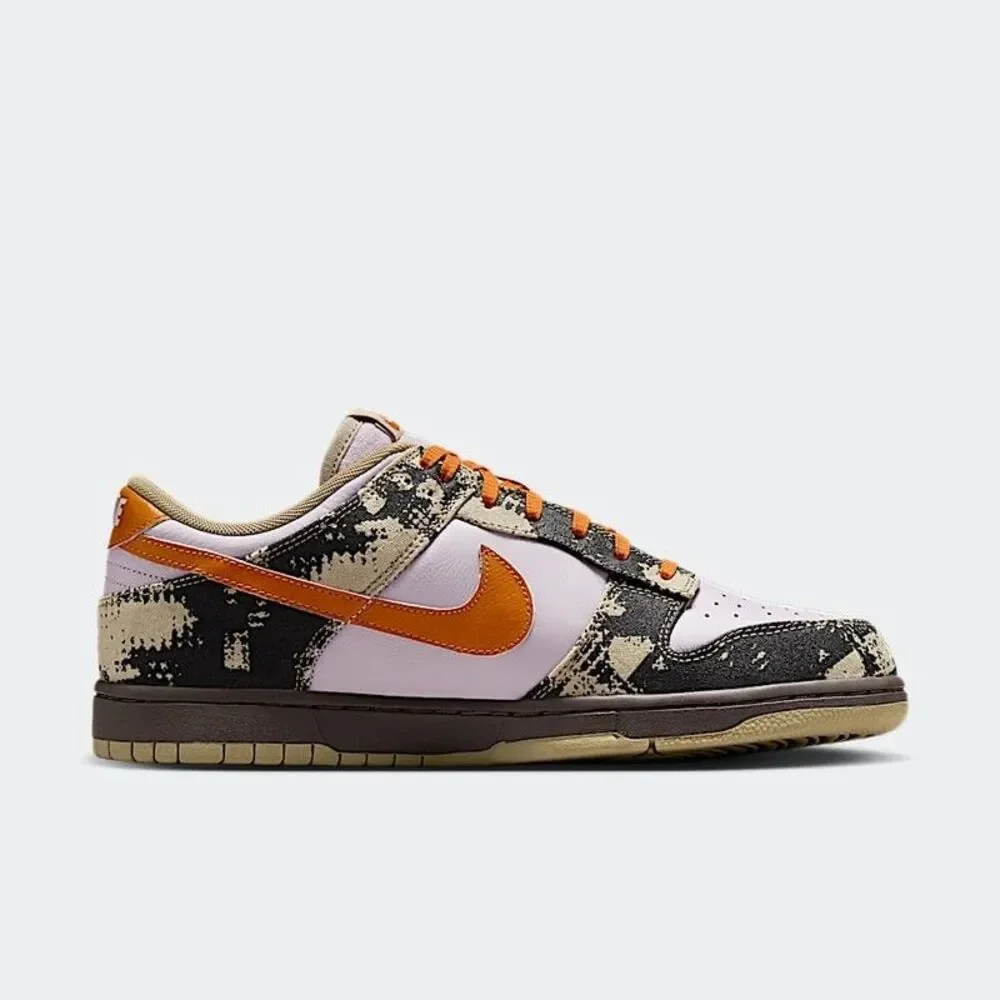 9M / 10.5W - [NEW] Men's Nike Dunk Low Retro LTD Shoes 'Digital Camo' IB2260-500